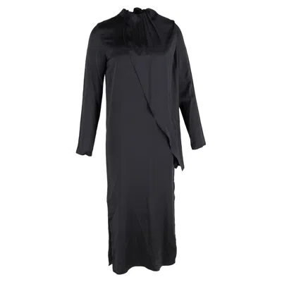 Dodo Bar Or Midi Dress In Black Silk