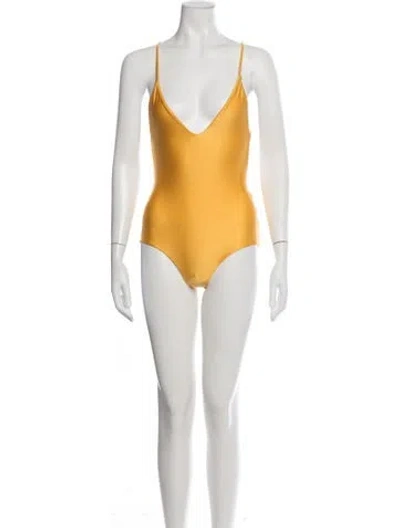 Pre-owned Dodo Bar Or One-piece W/ Tags In Yellow