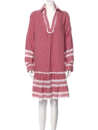 Pre-owned Dodo Bar Or Polka Dot Print Knee-length Dress In Multi