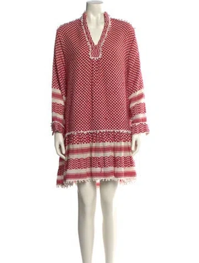 Pre-owned Dodo Bar Or Printed Mini Dress