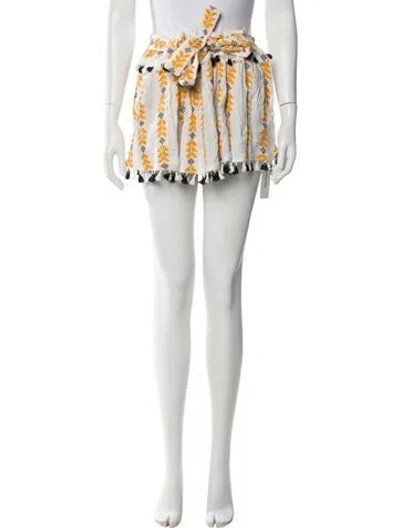 Pre-owned Dodo Bar Or Printed Mini Skirt In Multi