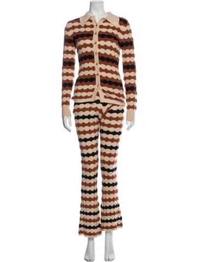Pre-owned Dodo Bar Or Striped Set In Multi