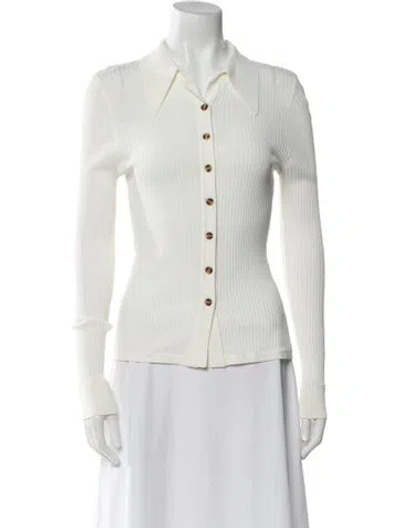 Pre-owned Dodo Bar Or Sweater In White