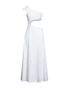 Dodo Bar Or Woman Midi Dress White Size 6 Polyamide, Elastane, Textile Fibers In White