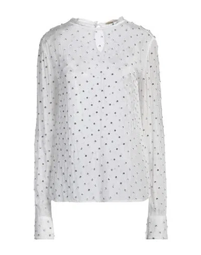 DODO BAR OR DODO BAR OR WOMAN TOP WHITE SIZE 2 VISCOSE