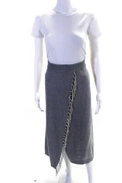 Pre-owned Dodo Bar Or Womens Freddie Skirt - Gray Size 42