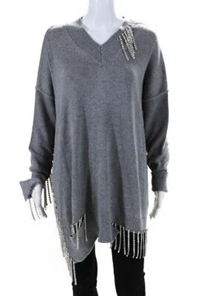 Pre-owned Dodo Bar Or Womens Mark Sweater - Gray Size 42