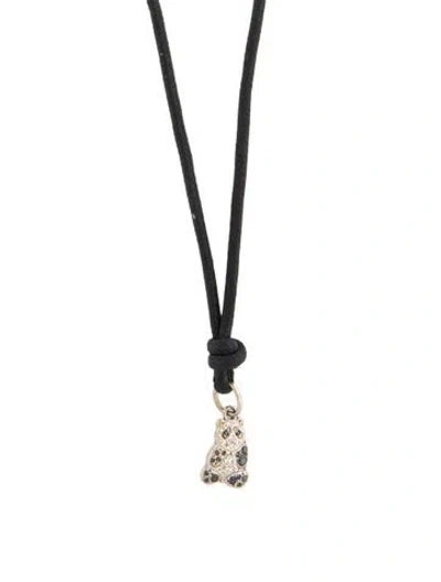 Pre-owned Dodo Diamond & Color Enhanced Diamond Pendant Necklace, 35" In Multi