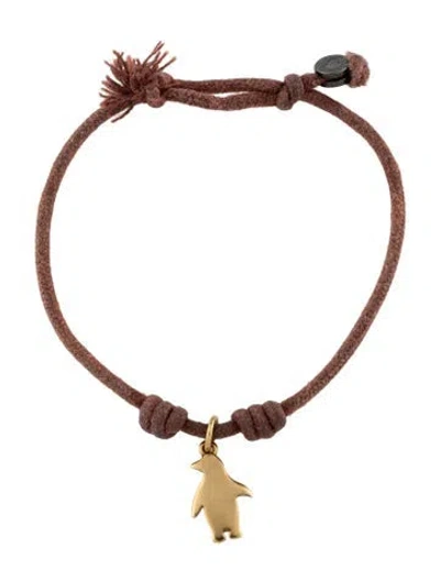 Pre-owned Dodo Penguin Charm Bracelet, 4.25" In Multicolor