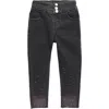 Doe A Dear Kids' Embellished Skinny Jeans In Black