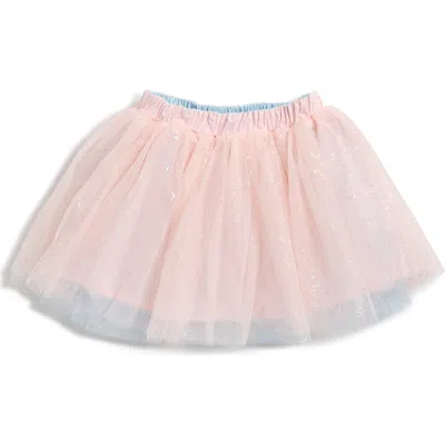 Doe A Dear Kids' Reversible Mesh Tutu Skirt In Pink