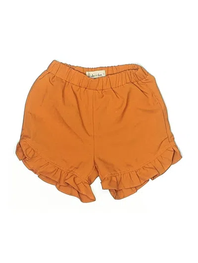 Pre-owned Doe A Dear Kids' Shorts In Orange