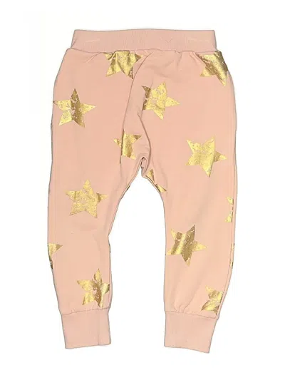 Pre-owned Doe A Dear Kids' Sweatpants In Pink
