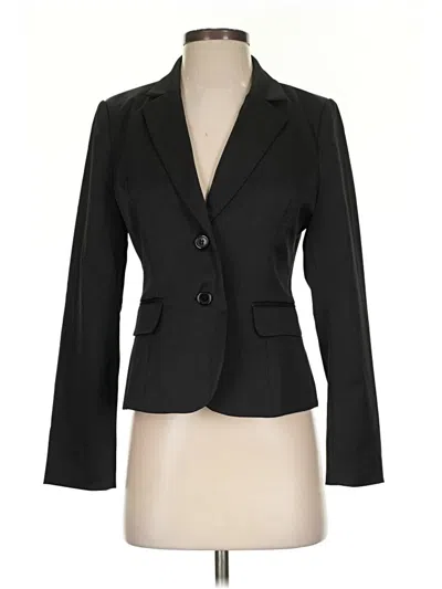 Pre-owned Doe & Rae Blazer Jacket In Black