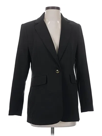 Pre-owned Doe & Rae Blazer Jacket In Black