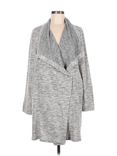 Pre-owned Doe & Rae Cardigan Sweater In Gray