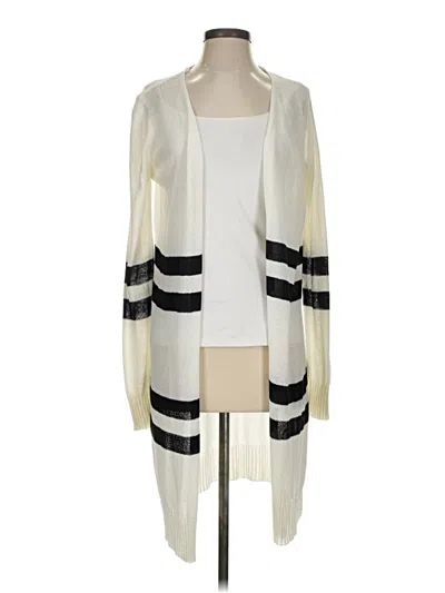 Pre-owned Doe & Rae Cardigan Sweater In Ivory