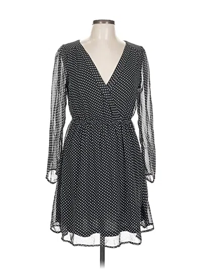 Pre-owned Doe & Rae Casual Dress In Black