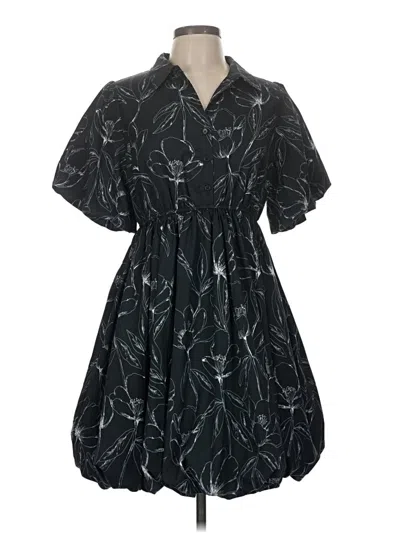 Pre-owned Doe & Rae Casual Dress In Black