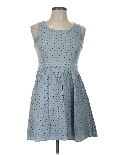 Pre-owned Doe & Rae Casual Dress In Blue