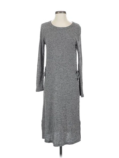 Pre-owned Doe & Rae Casual Dress In Gray