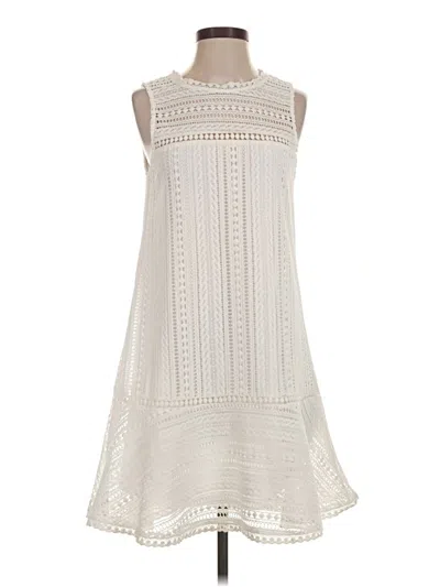 Pre-owned Doe & Rae Casual Dress In Ivory