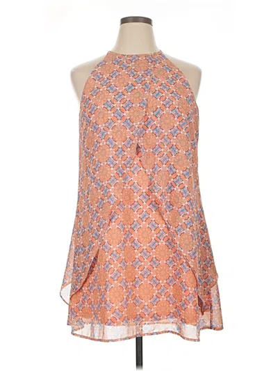 Doe & Rae Casual Dress In Orange