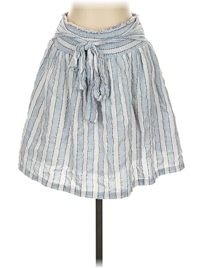 Pre-owned Doe & Rae Casual Skirt In Blue