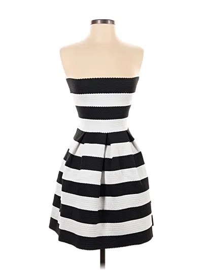 Pre-owned Doe & Rae Cocktail Dress In Black