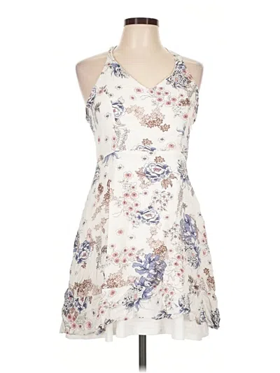 Pre-owned Doe & Rae Cocktail Dress In Ivory
