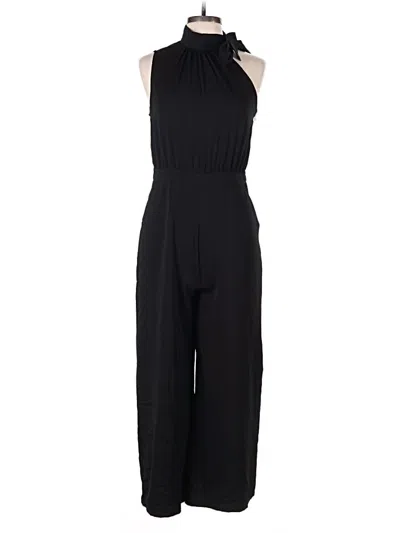 Pre-owned Doe & Rae Jumpsuit In Black