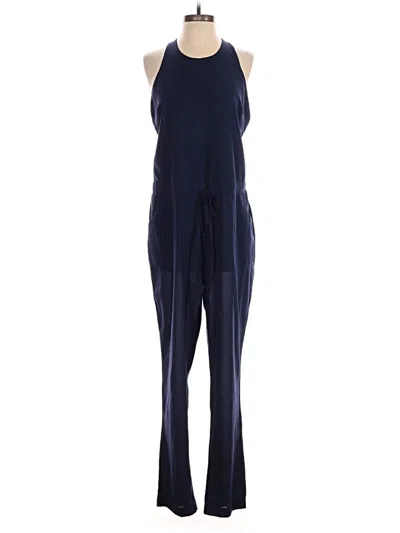 Pre-owned Doe & Rae Jumpsuit In Blue