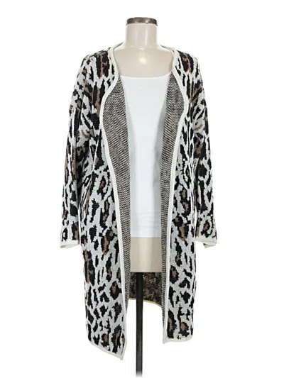 Pre-owned Doe & Rae Kimono In Silver