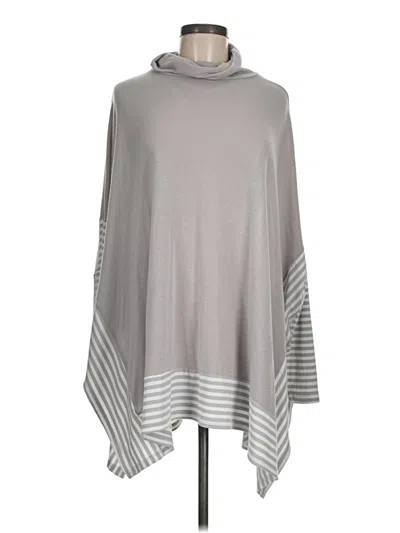 Pre-owned Doe & Rae Long Sleeve Turtleneck In Gray