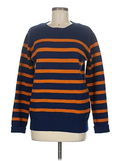 Pre-owned Doe & Rae Pullover Sweater In Blue