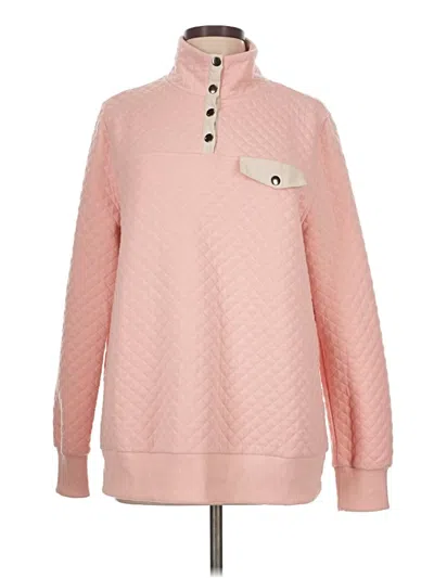 Pre-owned Doe & Rae Pullover Sweater In Pink