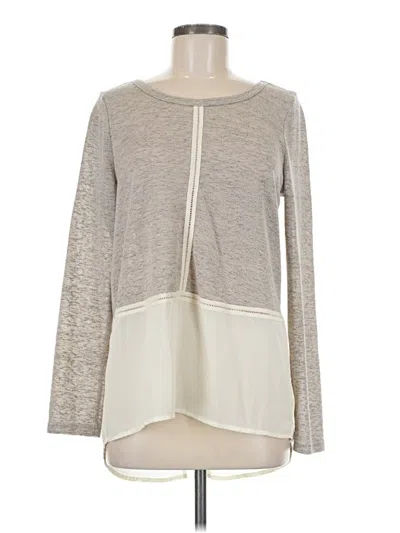 Pre-owned Doe & Rae Pullover Sweater In White