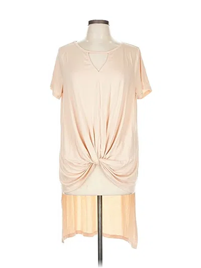 Pre-owned Doe & Rae Short Sleeve T-shirt In White