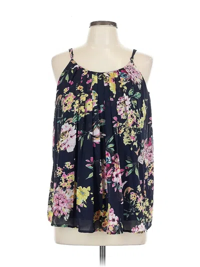 Pre-owned Doe & Rae Sleeveless Blouse In Black