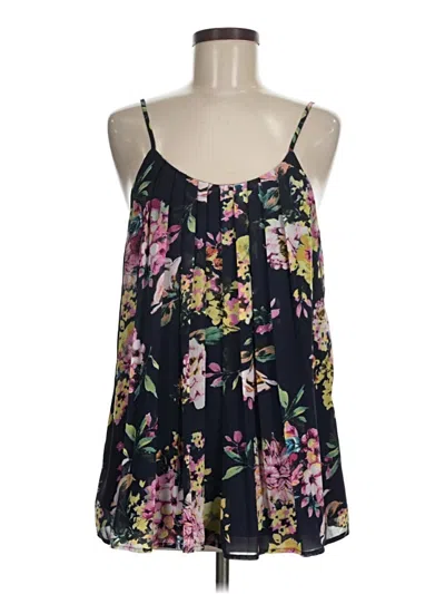 Pre-owned Doe & Rae Sleeveless Blouse In Black