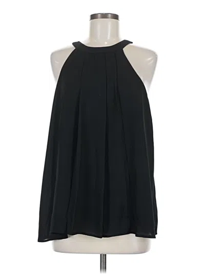 Pre-owned Doe & Rae Sleeveless Blouse In Black