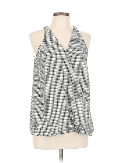 Pre-owned Doe & Rae Sleeveless Blouse In Gray