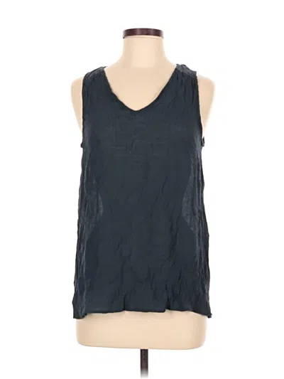 Pre-owned Doe & Rae Sleeveless T-shirt In Blue