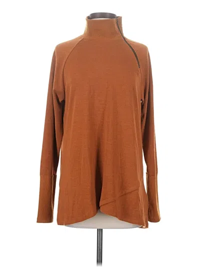 Pre-owned Doe & Rae Turtleneck Sweater In Brown