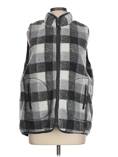 Pre-owned Doe & Rae Vest In Gray