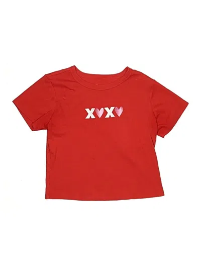 Pre-owned Doe Kids' Short Sleeve T-shirt In Red
