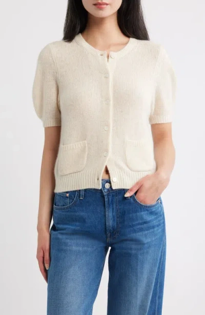 Doen Dôen Alesia Cashmere Cardigan In Dogwood