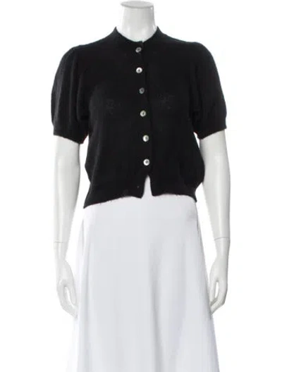 Pre-owned Doen Alpaca Crew Neck Sweater In Blue