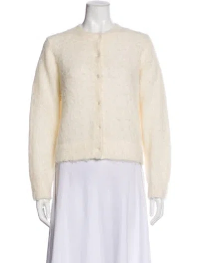 Pre-owned Doen Alpaca Crew Neck Sweater In Neutral