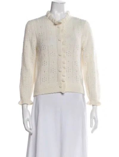 Pre-owned Doen Alpaca Patterned Jacket W/ Tags In Neutral